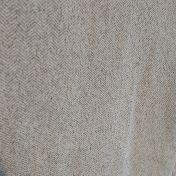 Kyodan Outdoors Brushed Jacquard Soft Grey Herringbone Quarter Zip Top Jacket L - Picture 6 of 12